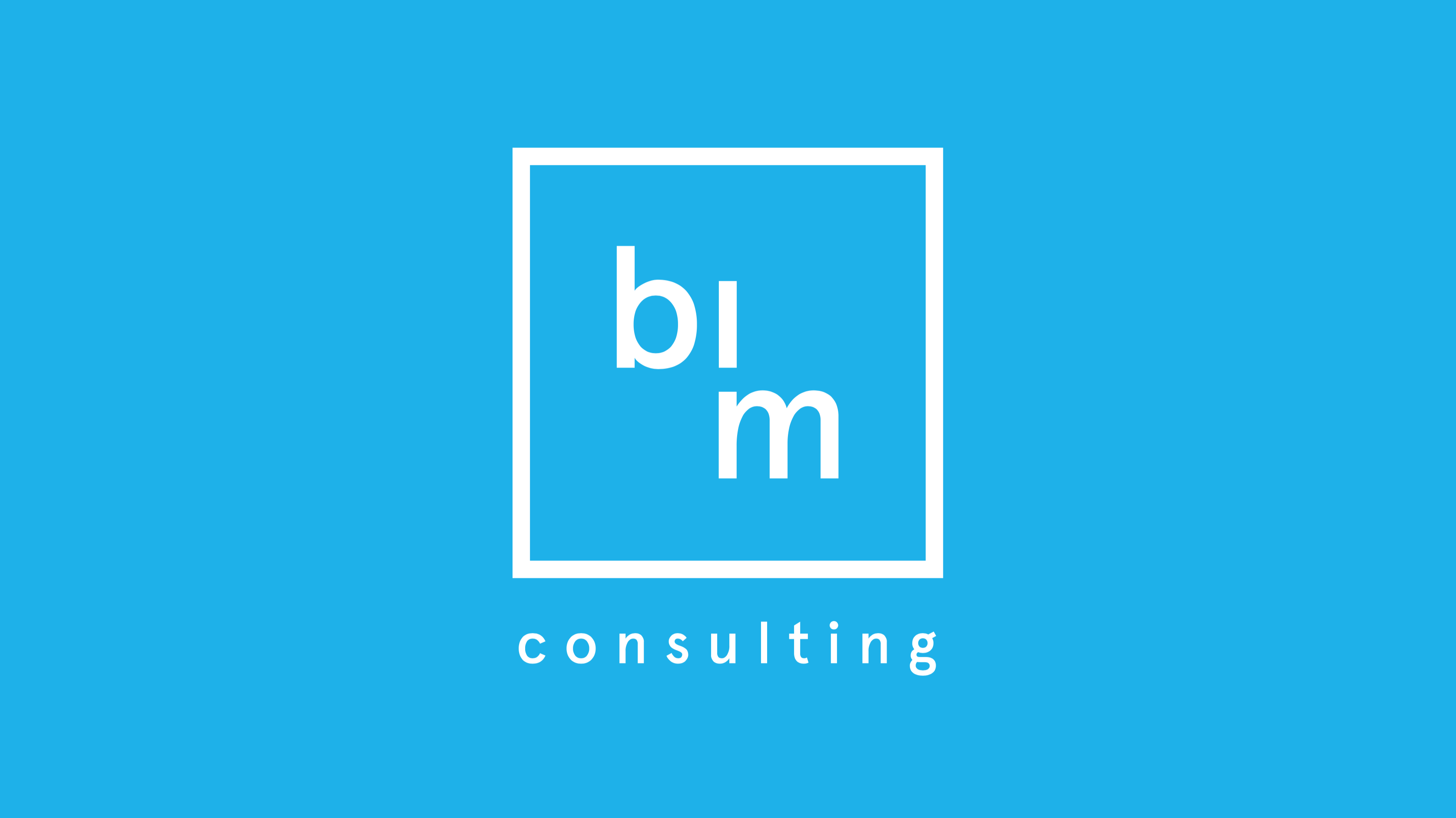 Logo animatie BIM Consulting